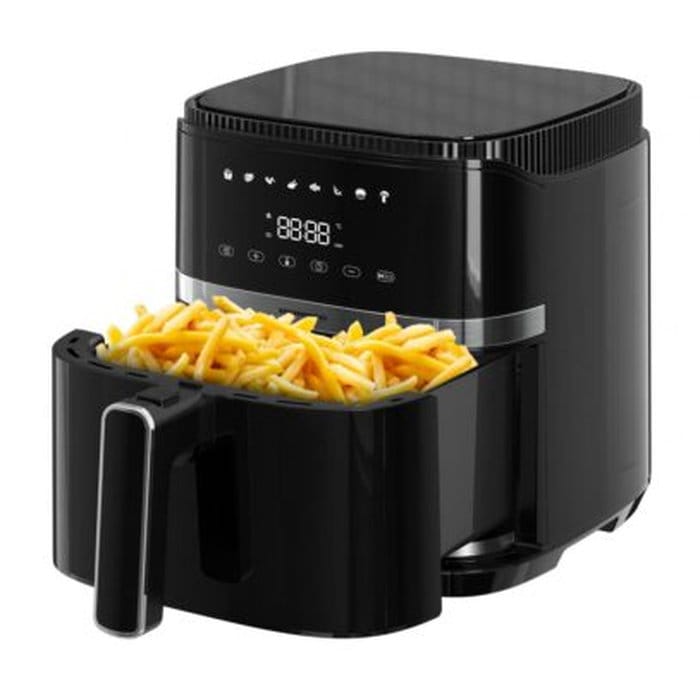 Friteuza Heinner VarietyFry HAF-B5BK1500, design modern, negru