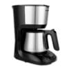 Cafetiera digitală Heinner Armoure HCM-D750SSBK cu afișaj LCD, capacitate 1.25 litri și cană din oțel inoxidabil, ideală pentru prepararea rapidă a cafelei