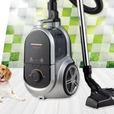 Aspirator vertical Heinner HVC-M800GREY, 800W, tehnologie ciclonică, recipient praf 0.8 litri, culoare gri