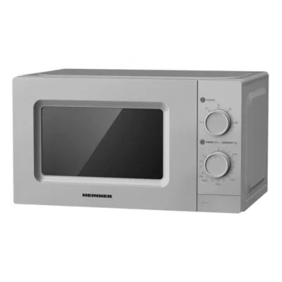 Cuptor cu microunde Heinner HMW-MD20MSL argintiu cu control mecanic
