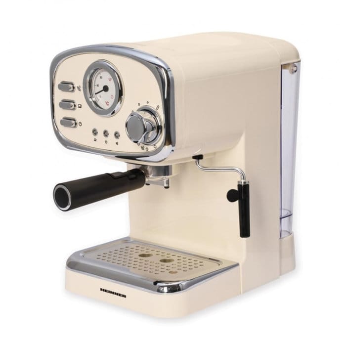 Crează espresso și cappuccino profesionist cu espresorul Heinner HEM-1100CR