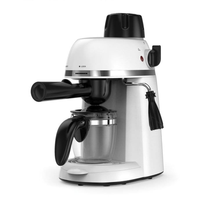 Espressor manual Heinner HEM-350WH alb 800W cu pompă 3.5 bari