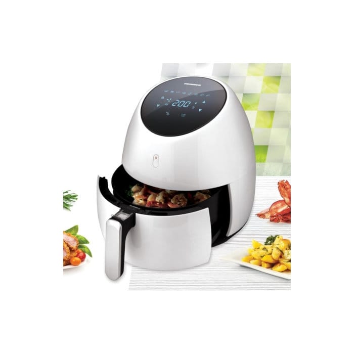 Friteuză Heinner HAF-B2000WH cu panou mecanic – temperatură și timp reglabil