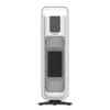 Radiator ceramic Heinner HCH-L200WH, 2000W, alb cu negru, display LED și control tactil, telecomandă inclusă, funcții anti-îngheț și ECO