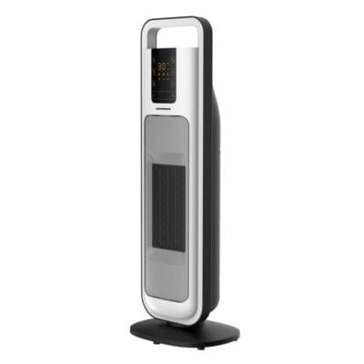 Heinner HCH-L200WH radiator ceramic modern cu telecomandă, afișaj LED, function oprire automată, maner pentru transport ușor, ideal pentru încălzirea rapidă a camerelor.