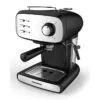 Espressor manual Heinner HEM-1100BKX, 850W, presiune 15 bar, rezervor detașabil de 1.2 litri, filtru dublu din inox pentru două cești