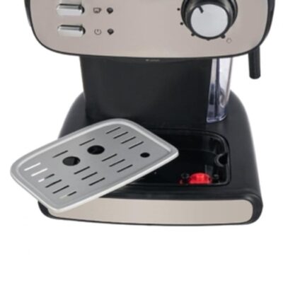 Heinner HEM-1100BKX espressor manual pentru preparare espresso și cappuccino, cu capacitate mare a rezervorului și pompă de înaltă presiune