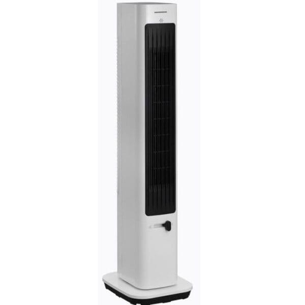 Heinner HTFA-M20WH ventilator turn cu termostat digital și temporizator 24h, ideal pentru încăperi moderne, cu bază stabilă și design compact