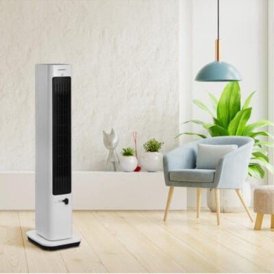Ventilator turn alb Heinner cu display HTFA-M20WH