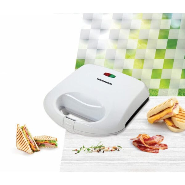 Aparat de sandvisuri Heinner, alb, SM-K750WH