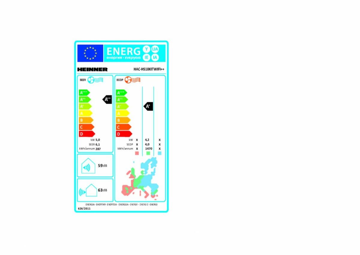 AER CONDITIONAT HEINNER HAC-HS18KITWIFI+ - imagine 5