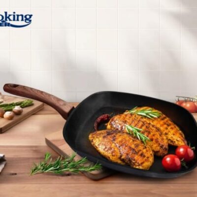 Grillul din set gătit 5 piese aluminiu forjat Heinner