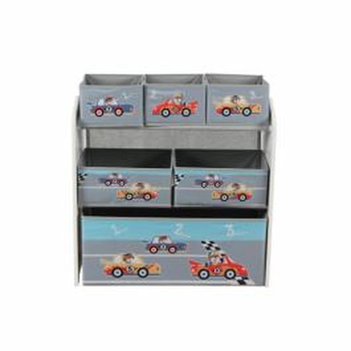 Organizator jucării copii U-Grow Cars, vedere laterală