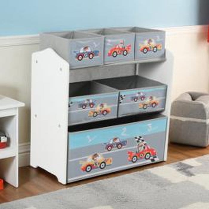 Dulap depozitare jucarii Cars U Grow UGDJ-02CAR in camera