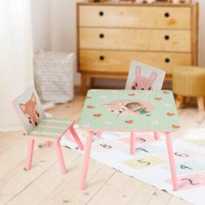 Set masuta si scaunele pentru copii UGMB06-PKF