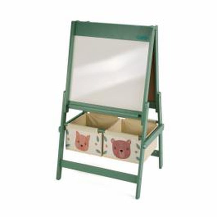 Tablă magnetică verde pentru copii U-Grow Green Forest