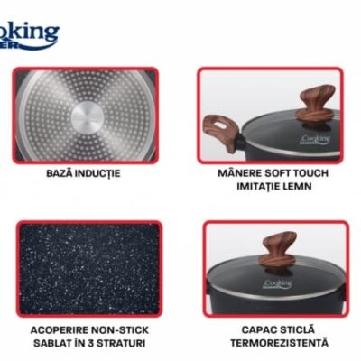 Alte detalii aferente setului de aluminiu forjat