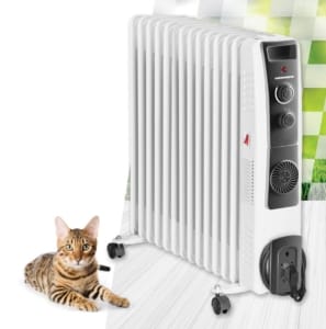 Calorifer cu ulei Heinner HOH-YV13BK negru 13 elementi