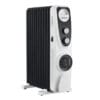 Calorifer Heinner HOH-MVT11WH-BK, alb-negru, 11 elementi
