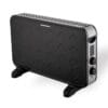 Convector de podea Heinner HCVH-Y2000TBK Negru - 1250/2000W, 2 trepte putere, protectie supraincalzire
