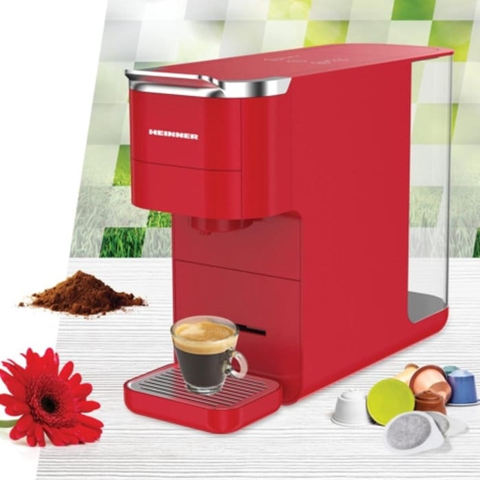Compatibilitate espressor HEINNER Café Supreme cu capsule Nespresso și Dolce Gusto pe blat