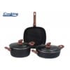 Set de gătit Heinner 5 piese aluminiu forjat Malta