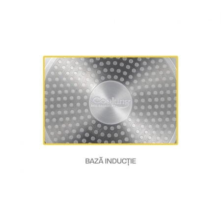 Bază compatibilă cu inducție – set Heinner Creta