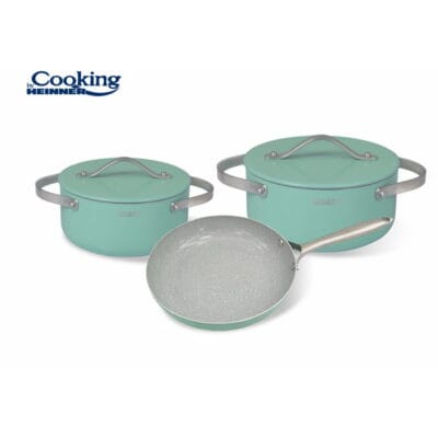 Set gătit 5 piese din aluminiu presat Heinner Creta