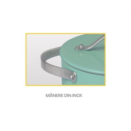 Mânere din inox rezistente la temperaturi înalte – Heinner Creta