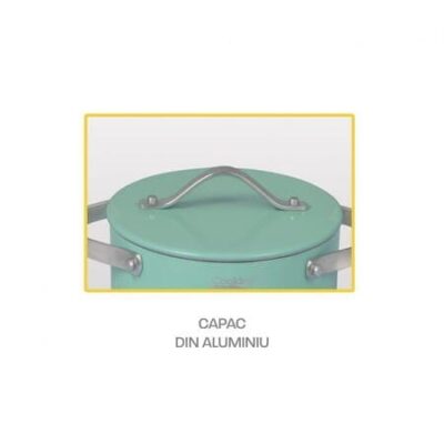 Capac cu acoperire ceramica Heinner Creta