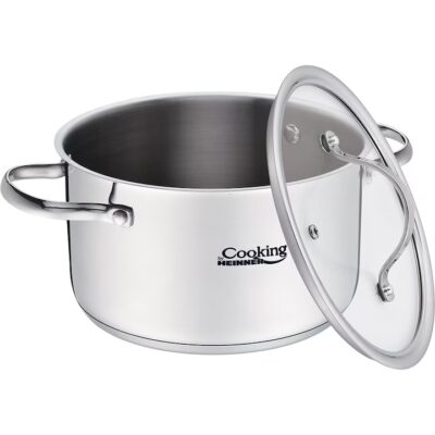 Oala cu capac din inox Heinner Anna