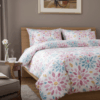 Set lenjerie pat Joy din bumbac natural – cearceaf 180×200+28 cm