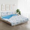 Lenjerie de pat matrimonială bumbac 132TC – textil moale și elegant