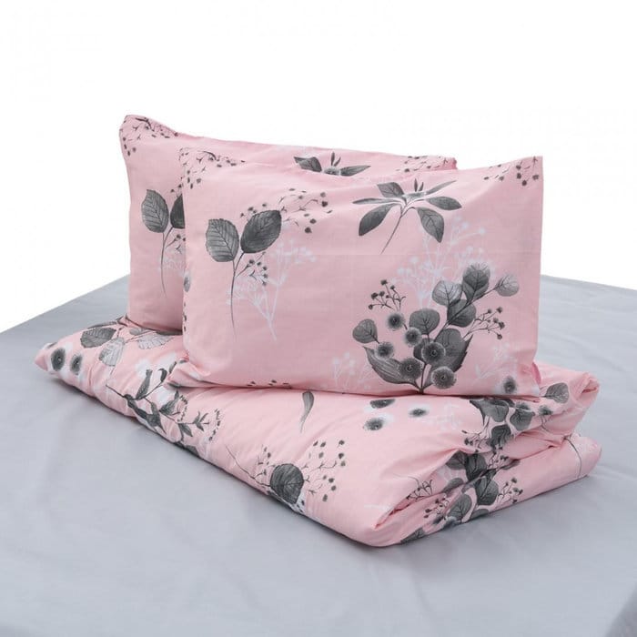 Set lenjerie dubla din bumbac din 4 piese