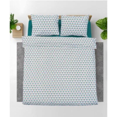 Lenjerie dubla 4 piese din bumbac 132TC Rubin