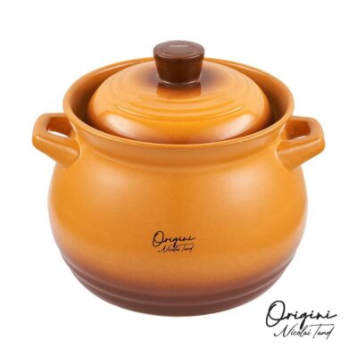 Oală ceramică rezistentă la variații de temperatură – Heinner Cooking Origini