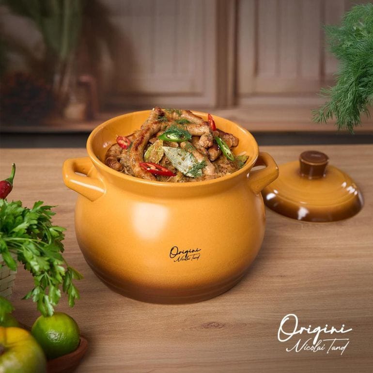 Oală ceramică Heinner Origini Chef Nicolai Tand, ideală pentru gătit lent