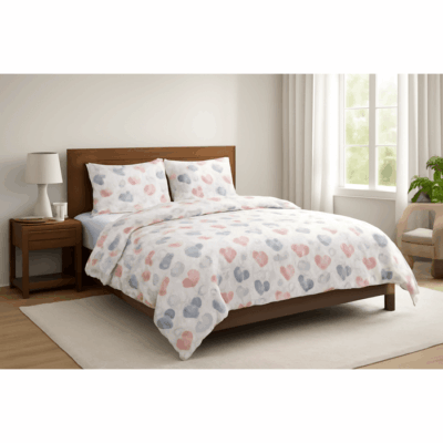 Set pat Linden 144TC – textură moale, design elegant și confortabil