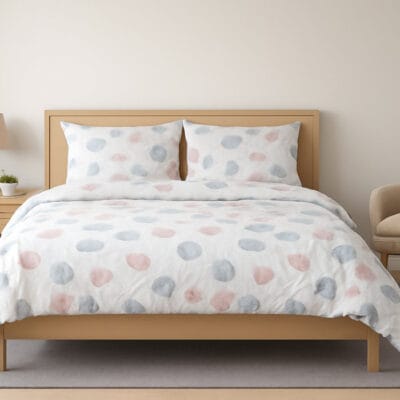 Set de pat cearceaf cu elastic 180x200 cm Linden