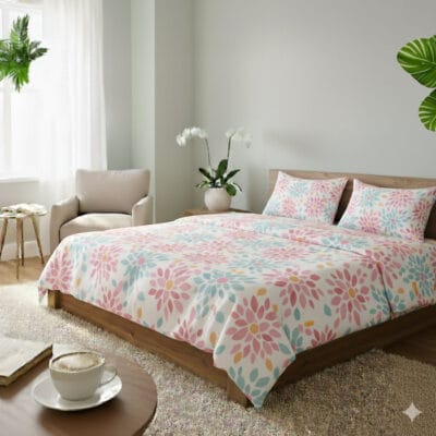 Set cearceaf Heinner cu elastic 180x200 de pat Joy