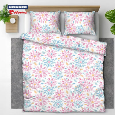 Set lenjerie pat Joy din bumbac natural – cearceaf 180×200+28 cm