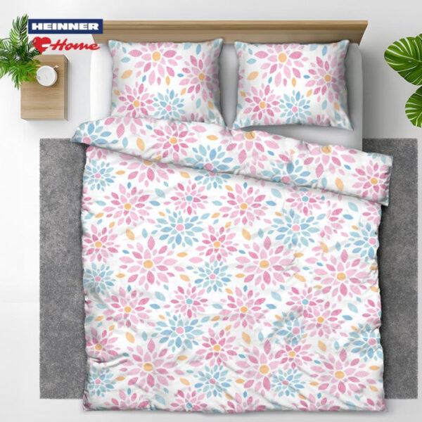 Set lenjerie pat Joy din bumbac natural – cearceaf 180×200+28 cm