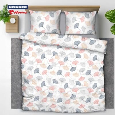 Lenjerie de pat cu cearceaf cu elastic 180x200 cm