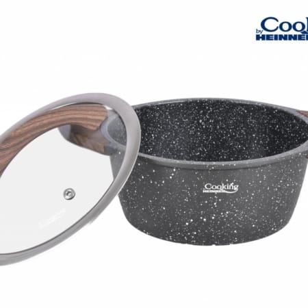 Oala si capac din setul de gatit Heinner