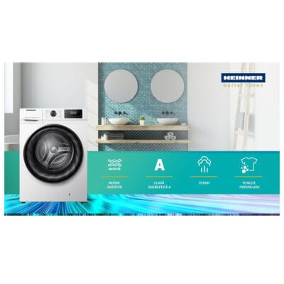Masina de spalat rufe Heinner HWM-H1011INVA+++