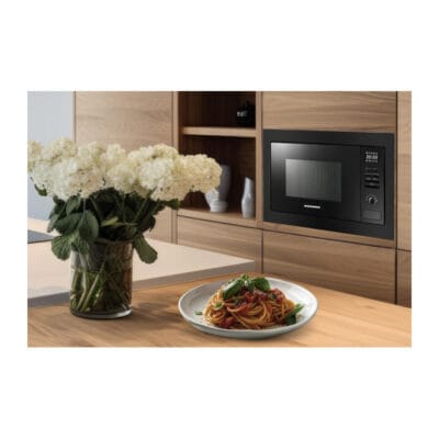 Modalitate de incorporare a cuptorului cu microunde Heinner