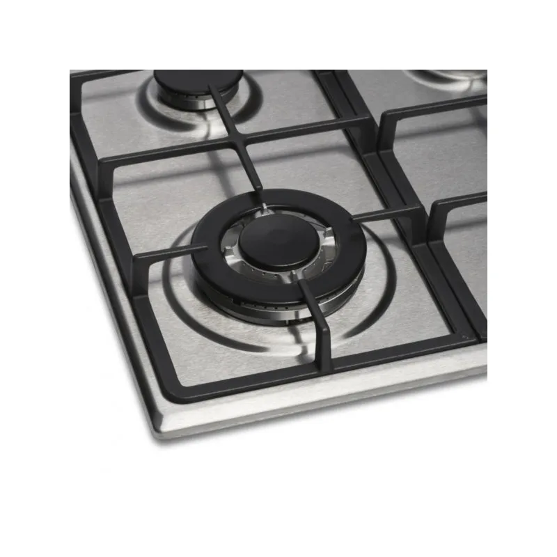 Plită încorporabilă Heinner HBH-V4IWFSCIX, gaz, 4 arzătoare, WOK, inox - imagine 4