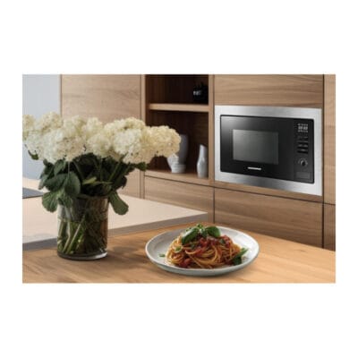 Cuptor incorporabil Heinner HMW-MDBI25GDIX integrat în mobilier de bucătărie