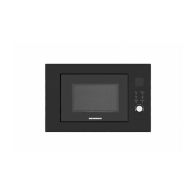 Cuptor cu microunde incorporabil Heinner HMW-BI2360BK din inox, 23 litri, control touch
