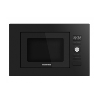 Cuptor cu microunde incorporabil Heinner HMW-MDBI20GDBK, 20 litri, negru